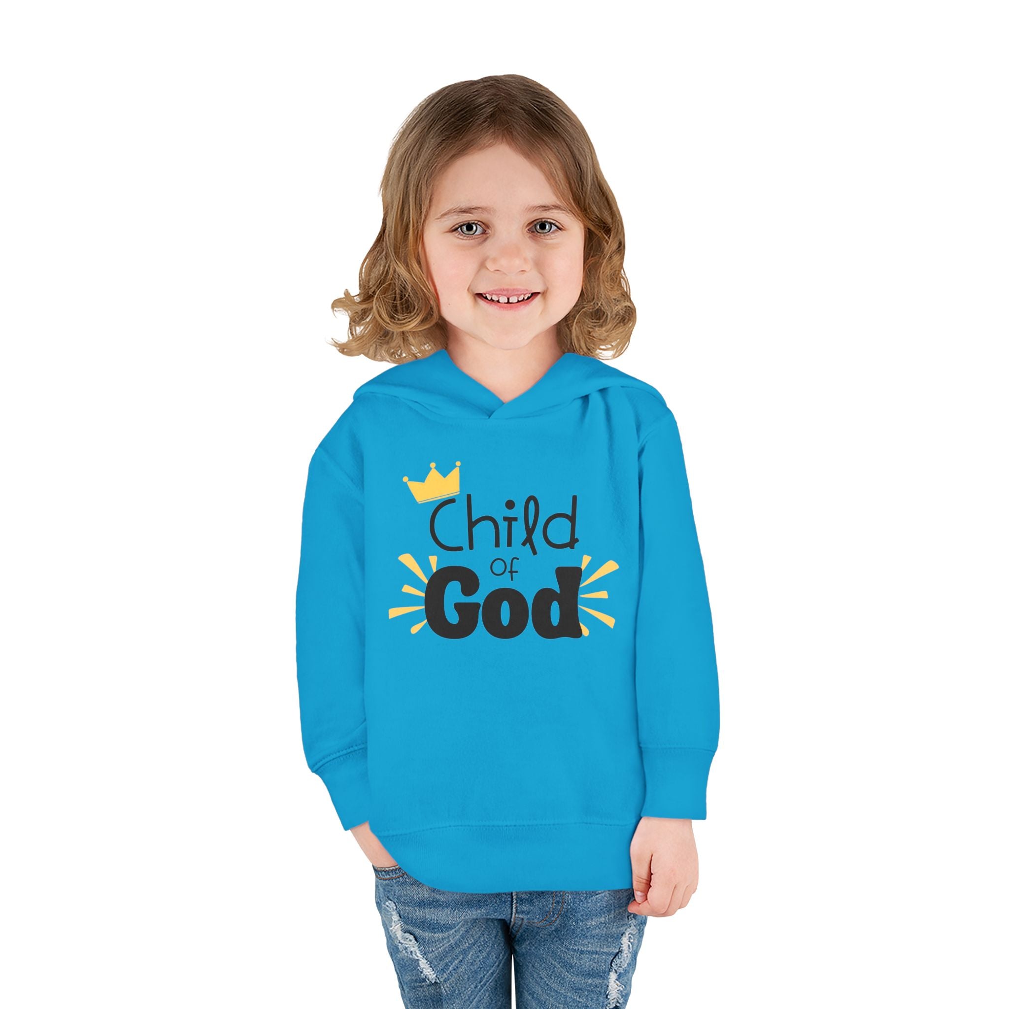Child of God Toddler Hoodie — Religious Christian Pullover for Babies & Toddlers