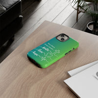 iPhone - 'Faith Love Hope' Christian Cross Protective Cover