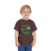Christmas Cheer Squad Christian Christmas Shirt for Toddlers Short Sleeve Tee Christian Toddler Christmas Shirt