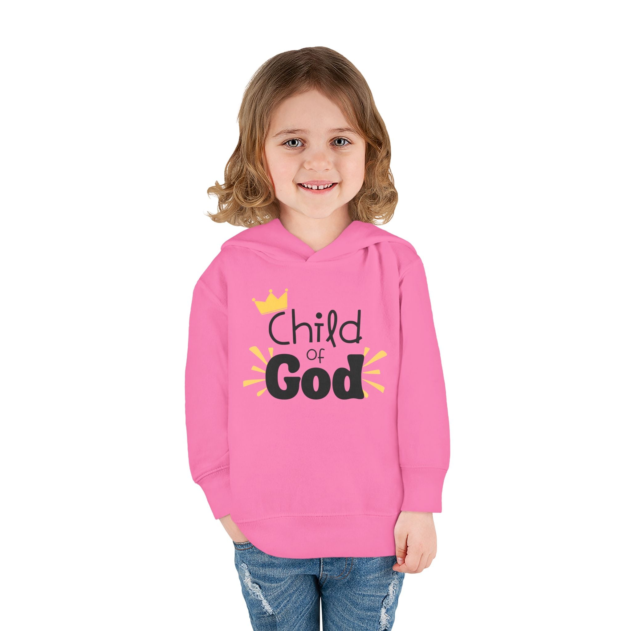 Child of God Toddler Hoodie — Religious Christian Pullover for Babies & Toddlers