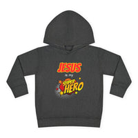 Jesus Is My Superhero Toddler Hoodie – Christian Kids Pullover