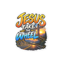 Jesus Take the Wheel – Mountain Road Christian Vinyl Sticker