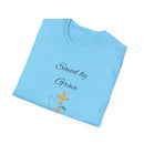 Saved By Grace Christian Shirt for Women Men Shirts for Christians