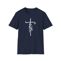 Faith Unisex Softstyle T-Shirt | Christian Shirts for Women Men - Faith Based Gifts