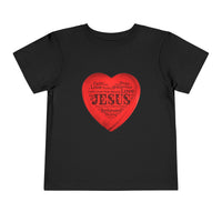 Jesus T-Shirt Christian Shirt for Toddlers Short Sleeve Tee Christian Toddler Christmas Shirt