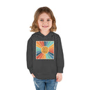 Toddler Hoodie — "Created With A Purpose" Retro Sunburst Pullover
