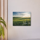 John 3:16 Faith Wall Art - Metal - Inspirational Wall Art Christian Gifts for Women Men