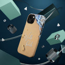 iPhone Inspirational Magnetic Phone Case, Unique Phone Accessories, Faith-Based Gifts, Coastal Vibes, Walk by Faith Design