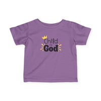 Infant Tee — "Child of God" Cute Religious Baby Shirt