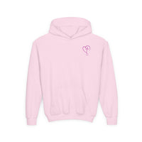 Youth Hoodie — 'Romans 6:7 I Am Set Free' Christian Faith Pullover