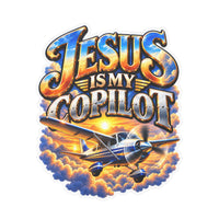 Jesus Is My Copilot – Airplane Christian Vinyl Sticker