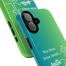 iPhone - 'Faith Love Hope' Christian Cross Protective Cover