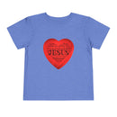 Jesus T-Shirt Christian Shirt for Toddlers Short Sleeve Tee Christian Toddler Christmas Shirt