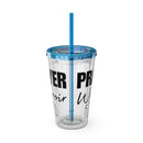 Prayer Warrior Water Tumbler - Christian Gifts for Women Men - Faith Based Gifts