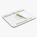 Saved By Grace - Mouse Pad - Christian Gifts for Women Men