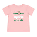 Christmas Spirit Activate Christian Christmas Shirt for Toddlers Short Sleeve Tee Christian Toddler Christmas Shirt