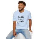 Faith Over Fear Unisex Softstyle T-Shirt | Christian Shirts for Women Men - Faith Based Gifts
