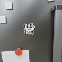 Faith Over Fear Magnet - Christian Gifts for Women Faith Gifts for Men