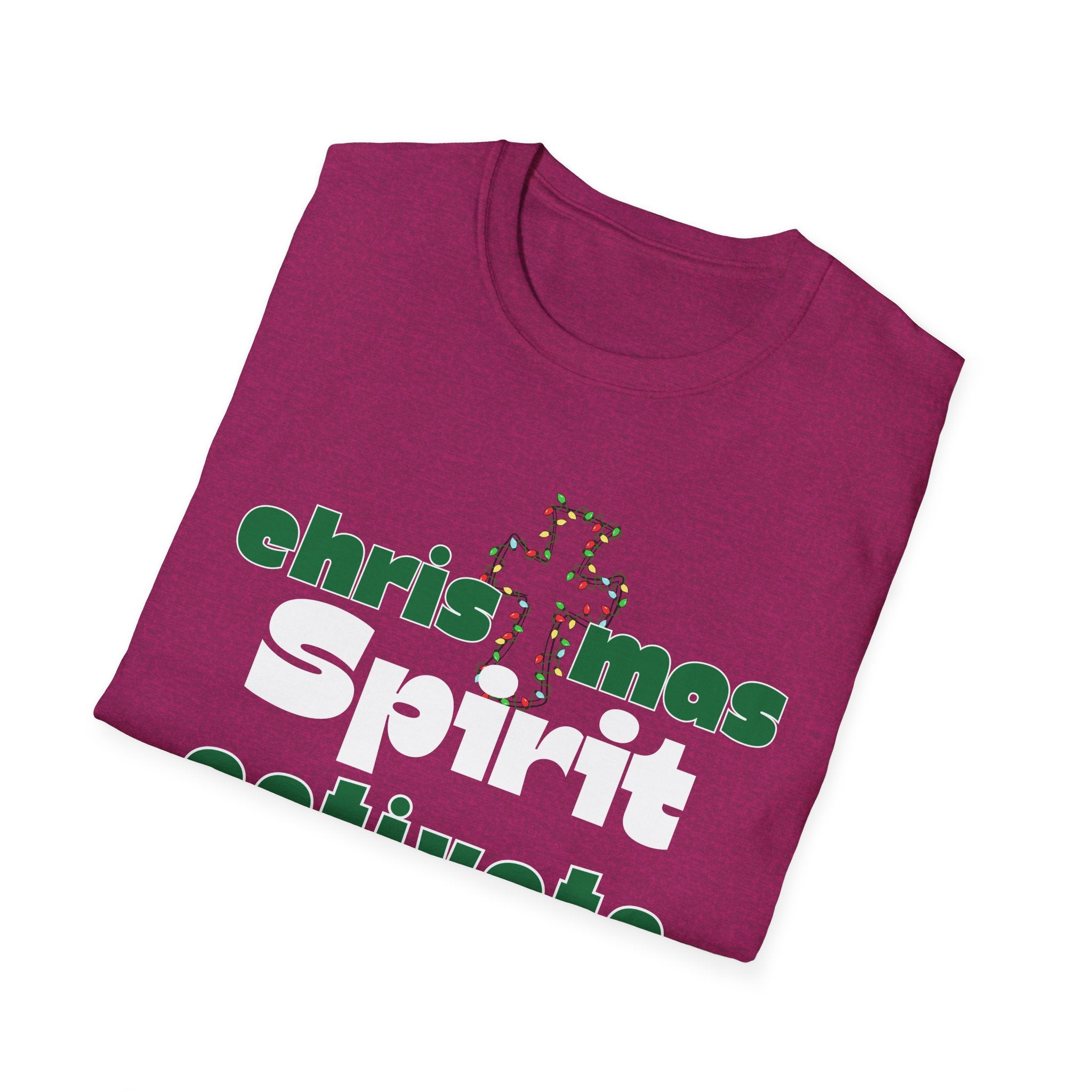 Christmas Spirit Activate Christmas shirt for women men holiday shirt