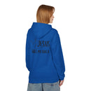 Jesus Has My Back Fleece Hoodie, Cozy Unisex Sweatshirt, Faith-Based Apparel, Perfect Gift for Christians