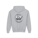 Youth Hoodie - Romans 6:7 'I Am Set Free' Christian Cross Sweatshirt Christian Hoodie for Boys