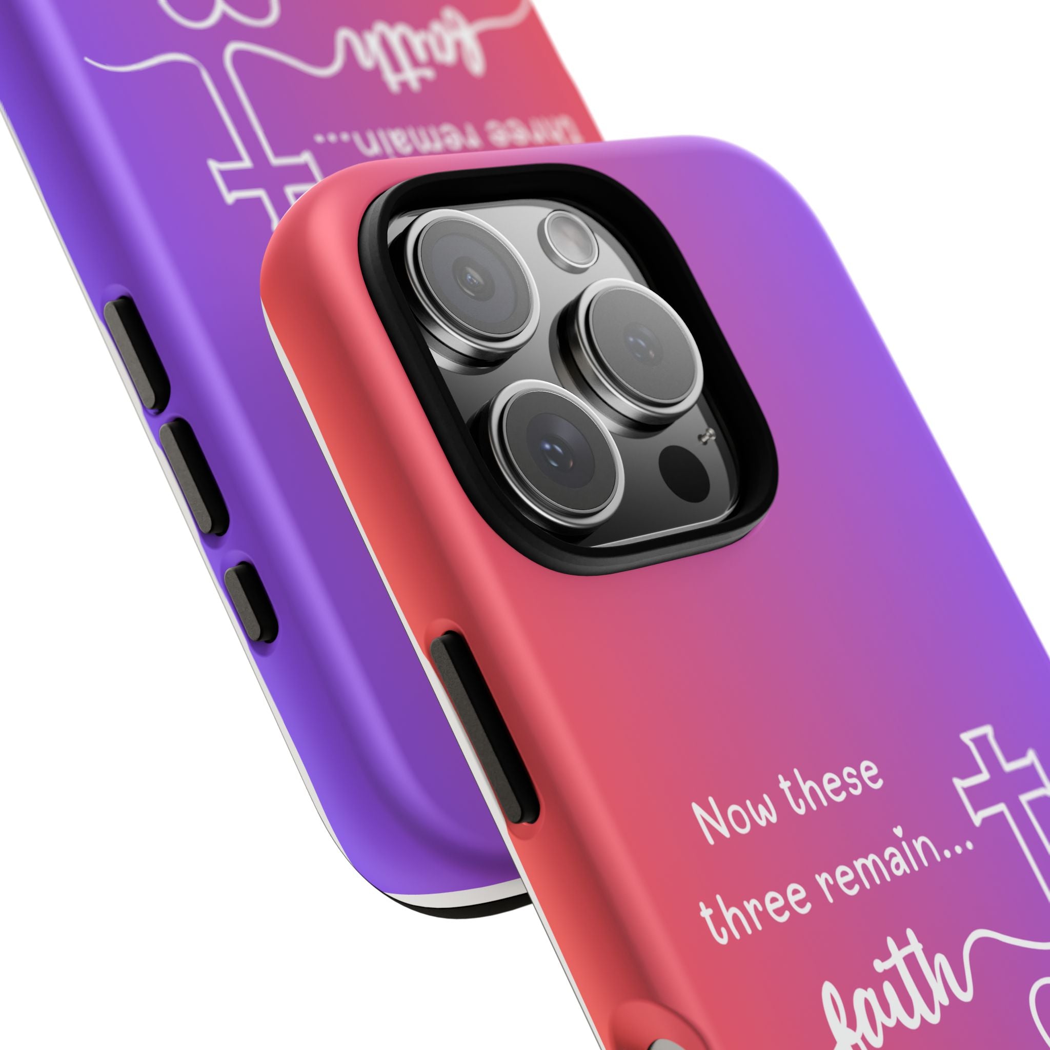 iPhone - Faith, Love & Hope Gradient Phone Case