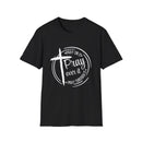 Pray Over It Christian T-Shirt — Cross Faith Prayer Tee
