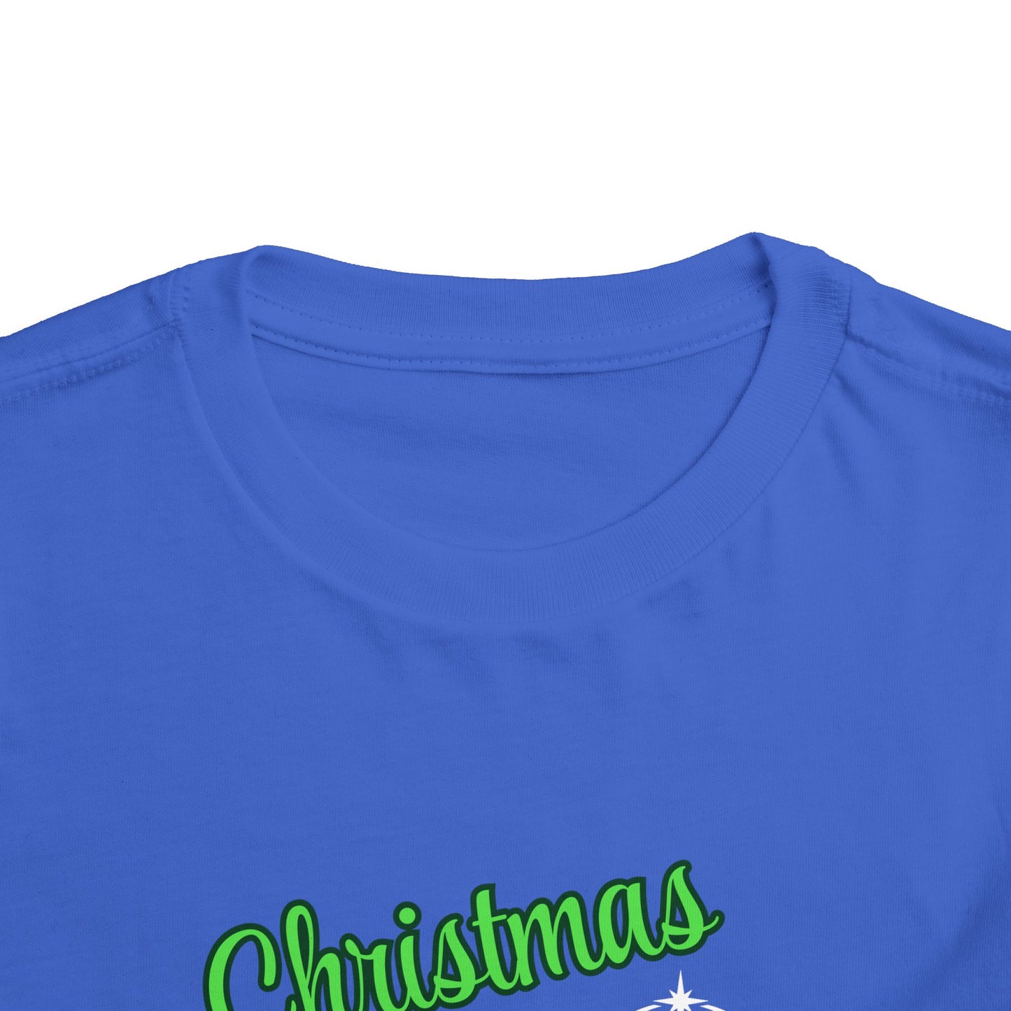 Christmas Cheer Squade Christian Christmas Shirt for Toddlers Short Sleeve Tee Christian Toddler Christmas Shirt