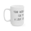Christian Coffee Mug - Psalms 119 - Faith Gifts for Women Men