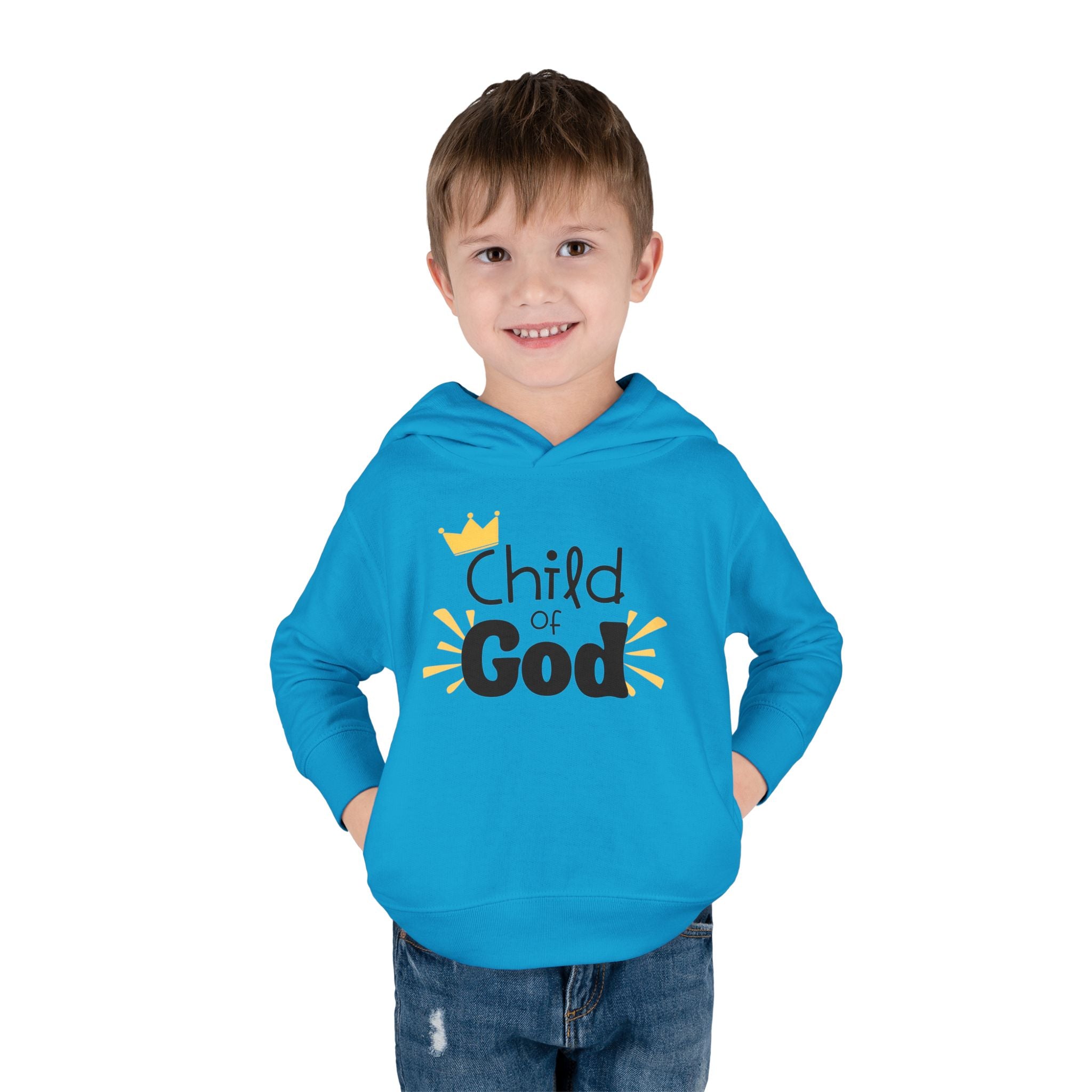 Child of God Toddler Hoodie — Religious Christian Pullover for Babies & Toddlers