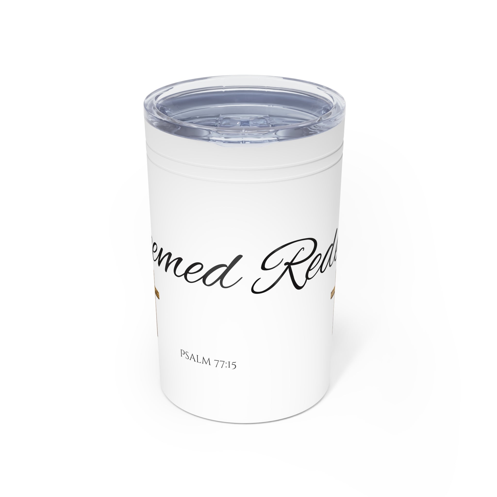 Redeemed Vacuum Insulated Tumbler | 11oz Travel Mug | Christian Gifts for Women Men | Faith Based Gifts