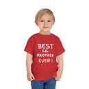 Best Lil Brother Ever Toddler Tee, Cute Kids Shirt, Sibling Gift, Birthday Gift for Toddlers, Family Matching Tee, Baby Shower Present