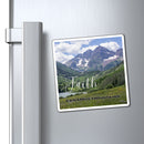 Faith Can Move Mountains Fridge Magnet- Christian Gifts for Women Men - Faith Based Gifts