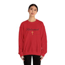 Embroidered Redeemed Psalm 77:15 Unisex Heavy Blend Crewneck Sweatshirt