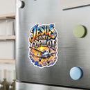 Jesus Is My Copilot – Airplane Christian Vinyl Sticker