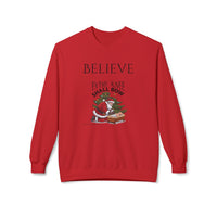 Believe Every Knee Shall Bow Christmas Sweatshirt - Christian Sweatshirts for Women Men - Christmas Sweatshirts for Christians  - Faith Christmas Sweatshirts
