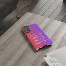 Samsung Faith, Love & Hope Gradient Phone Case — 'Now These Three Remain' Christian Protective Case