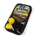 Be Strong and Courageous – Christian Pickleball Set