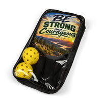 Be Strong and Courageous – Christian Pickleball Set