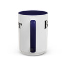 Best Dad Ever Est. 2000 Accent Coffee Mug – Personalized Gift for Dad