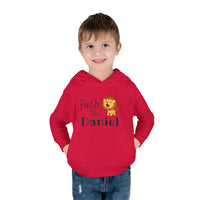 Toddler Hoodie — "Faith Like Daniel" Lion Christian Pullover