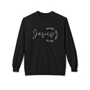 Jesus Circle Script Crewneck Sweatshirt — "Jesus: The Way, The Truth, The Life" Christian Pullover
