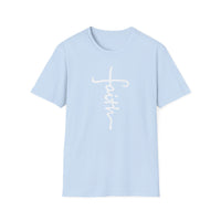Faith Unisex Softstyle T-Shirt | Christian Shirts for Women Men - Faith Based Gifts