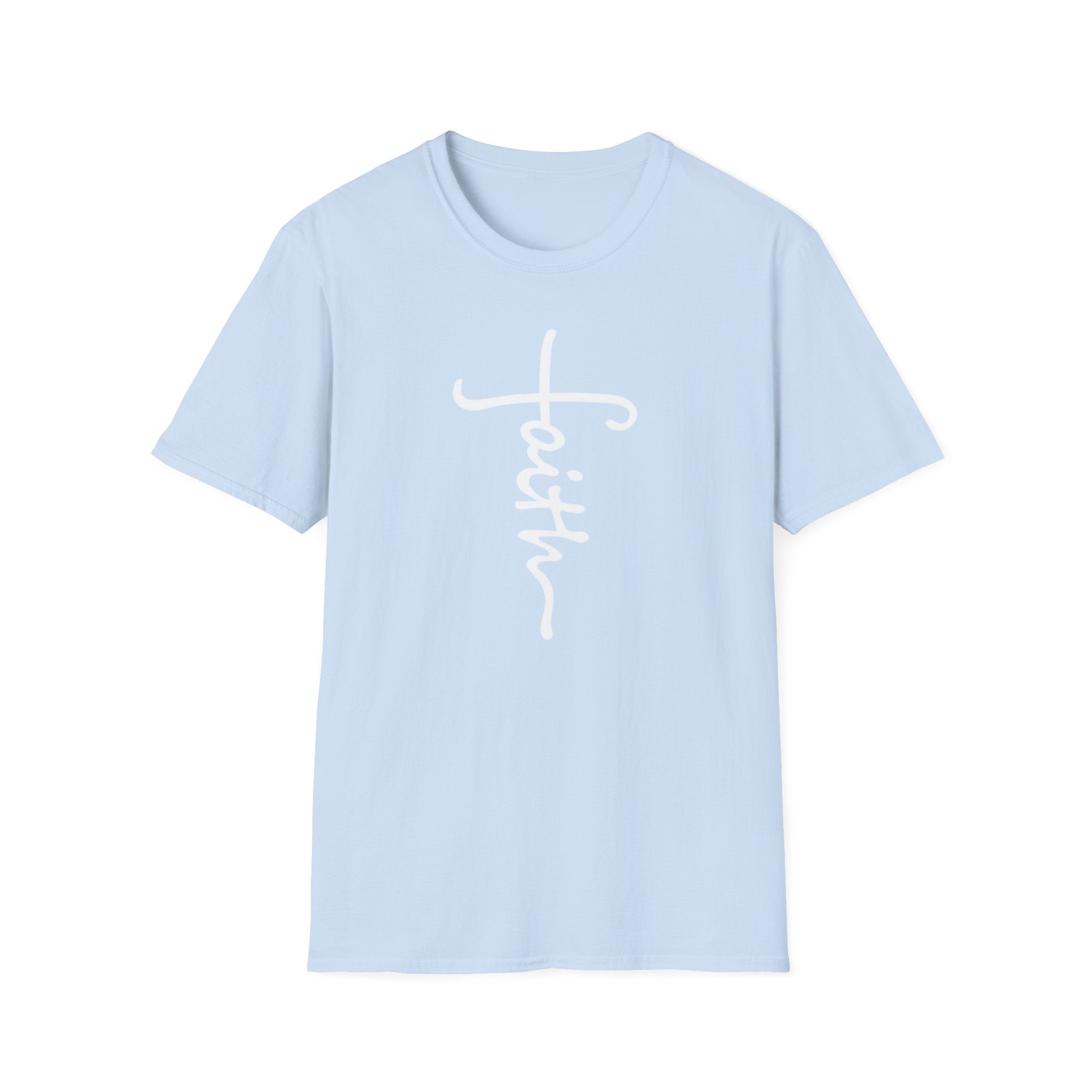 Faith Unisex Softstyle T-Shirt | Christian Shirts for Women Men - Faith Based Gifts