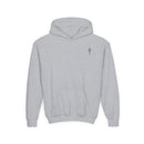 Youth Hoodie - Romans 6:7 'I Am Set Free' Christian Cross Sweatshirt Christian Hoodie for Boys
