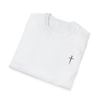 Back design - Jesus Has My Back T-Shirt — Christian Faith Cross Tee