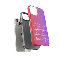 iPhone - Faith, Love & Hope Gradient Phone Case