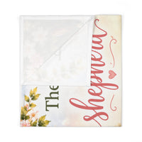 The Lord Is My Shepherd – Woodland Christian Baby Swaddle Blanket