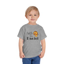 Faith Like Daniel Toddler Tee - Cute Lion Christian Shirt for Kids