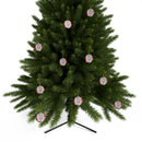 Ceramic Ornament — "When They Saw The Star They Rejoiced" Nativity Christmas Tree Decoration
